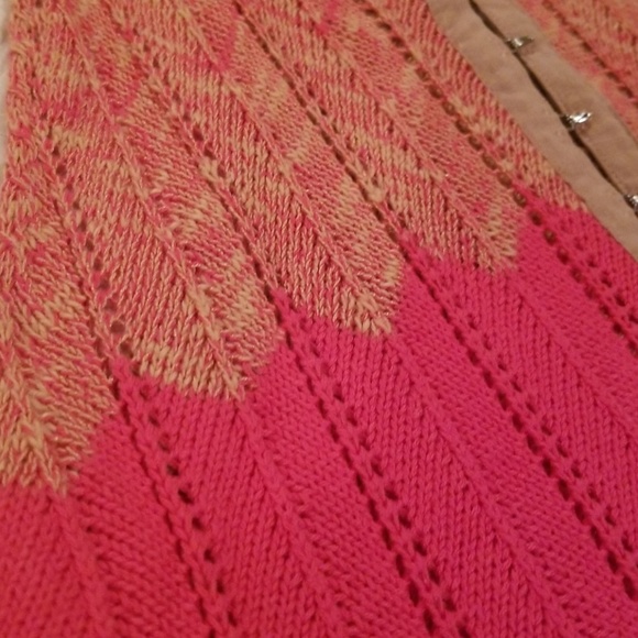 Free People loose knit tunic color block - Picture 3 of 7